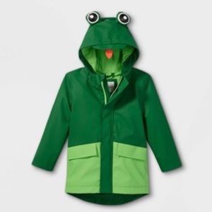 Cat and Jack Toddler Frog Raincoat